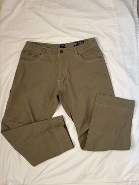 🔥 KUHL Revolvr Vintage Patina Dye Pants | Khaki Utility | 38x30 | Gorpcore
